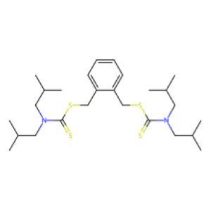邻亚二甲苯基二(N,N-二异丁基二硫代氨基甲酸酯)