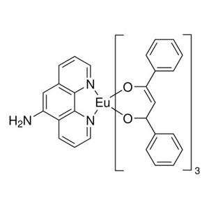 四(二苯甲酰甲烷)单(5-氨基-1,10-菲罗啉)铕(III)