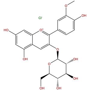 氯化芍药素-3-O-葡萄糖苷，Peonidin-3-O-glucoside chloride，6906-39-4
