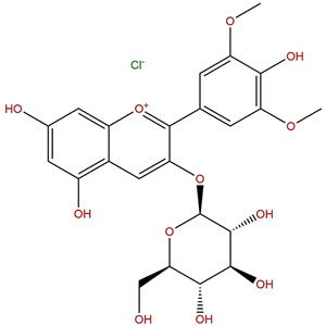 氯化锦葵素-3-O-葡萄糖苷，Malvidin-3-O-glucoside chloride，7228-78-6