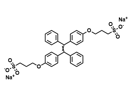 3,3′-{[(1,2-二苯基乙烯-1,2-二基)双(4,1-亚苯基)]双(氧基))双(丙烷-1-磺酸)二钠盐,Sodium 3,3′-{[(1,2-diphenylethene-1,2-diyl)bis(4,1-phenylene)]bis(oxy)}bis(propane-1-sulfonate)