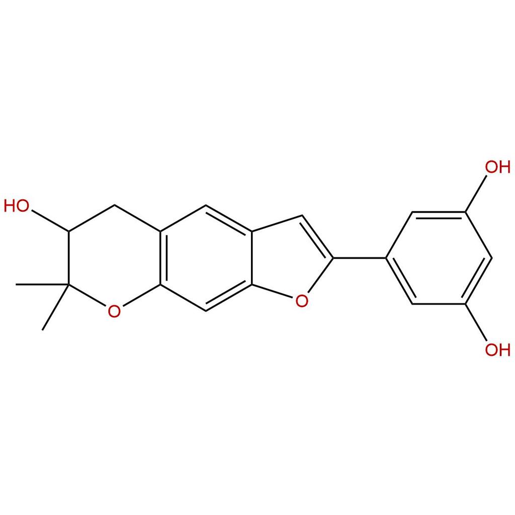 桑辛素P,Moracin P