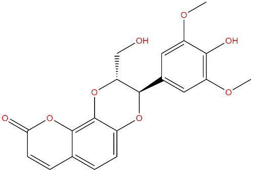 瑞香新素,Daphneticin
