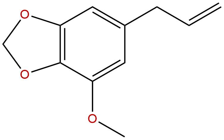 肉豆蔻醚,Myristicin
