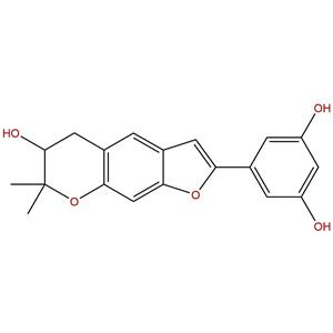 桑辛素P，Moracin P，102841-46-3