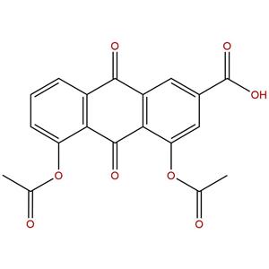 双醋瑞因，1,8-Diacetoxy-3-carboxyanthraquinone ；Diacerein，13739-02-1