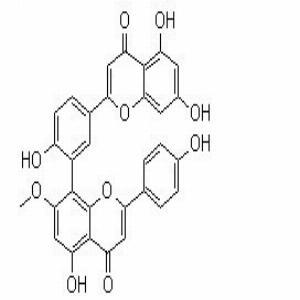 苏铁双黄酮，Sotetsuflavone，2608-21-1