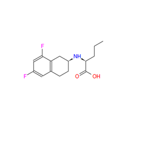 (S)-2 - (((S)-6,8-二氟-1,2,3,4-四氢萘-2-基)氨基)戊酸,L-Norvaline, N-[(2S)-6,8-difluoro-1,2,3,4-tetrahydro-2-naphthalenyl]-