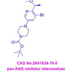 tert-butyl 4-[5-bromo-6-[(1S)-1-methoxyethyl]pyridin-3-yl]piperazine-1-carboxylate,tert-butyl 4-[5-bromo-6-[(1S)-1-methoxyethyl]pyridin-3-yl]piperazine-1-carboxylate