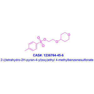 2-((tetrahydro-2H-pyran-4-yl)oxy)ethyl 4-methylbenzenesulfonate,2-((tetrahydro-2H-pyran-4-yl)oxy)ethyl 4-methylbenzenesulfonate