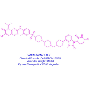 Kymera Therapeutics' CDK2 degrader 3030271-16-7