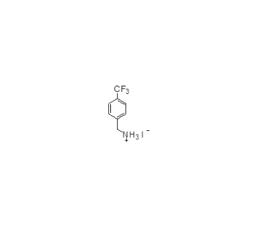 p-CF3PMAI; 4-三氟甲基苯甲胺氢碘酸盐; 对三氟甲基苄胺碘,4-Trifluorophenylmethylammonium Iodide