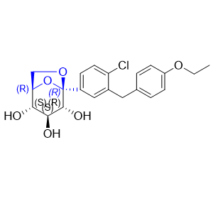 埃格列净杂质26,(1R,2S,3S,4R,5R)-5-(4-chloro-3-(4-ethoxybenzyl)phenyl)-6,8- dioxabicyclo[3.2.1]octane-2,3,4-triol