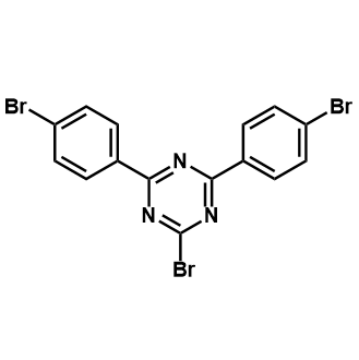 2-溴-4,6-双(4-溴苯基)-1,3,5-三嗪,2-bromo-4,6-bis(4-bromophenyl)-1,3,5-triazine