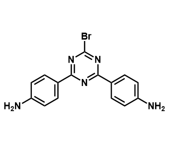 4,4'-(6-溴-1,3,5-三嗪-2,4-二基)二苯胺,4,4'-(6-bromo-1,3,5-triazine-2,4-diyl)dianiline