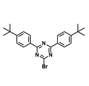 2-溴-4,6-双(4-(叔丁基)苯基)-1,3,5-三嗪,2-bromo-4,6-bis(4-(tert-butyl)phenyl)-1,3,5-triazine