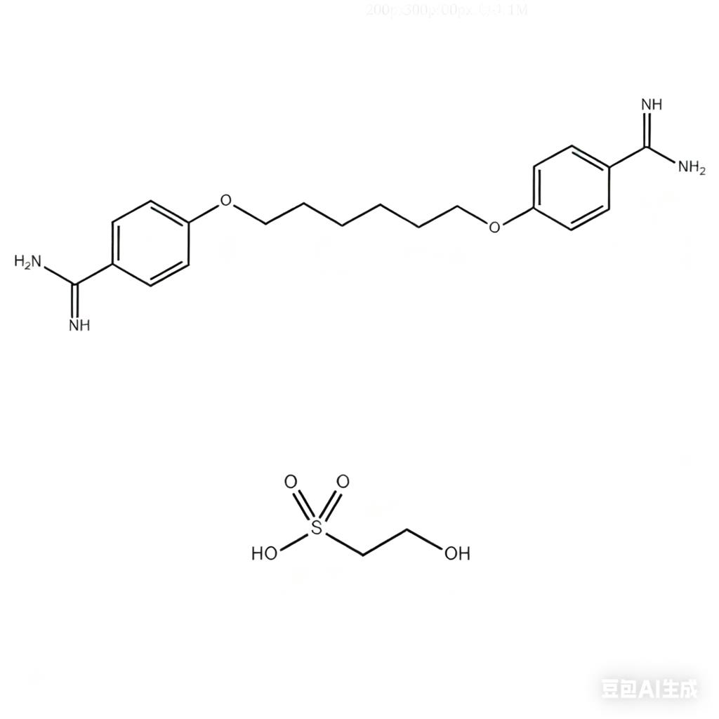 己脒定二(羟乙基磺酸)盐,Hexamidine diisethionate