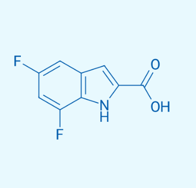 5,7-二氟-1H-吲哚-2-羧酸,5,7-Difluoro-1H-indole-2-carboxylic acid