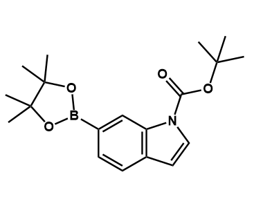 6-(4,4,5,5-四甲基-1,3,2-二氧硼杂环戊烷-2-基)-1H-吲哚-1-甲酸叔丁酯,tert-Butyl 6-(4,4,5,5-tetramethyl-1,3,2-dioxaborolan-2-yl)-1H-indole-1-carboxylate