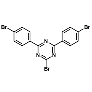 2-溴-4,6-双(4-溴苯基)-1,3,5-三嗪