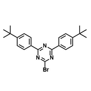 2-溴-4,6-双(4-(叔丁基)苯基)-1,3,5-三嗪
