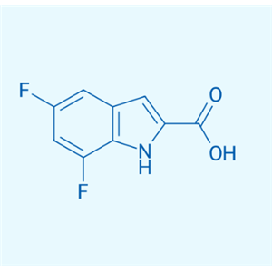 5,7-二氟-1H-吲哚-2-羧酸  186432-20-2