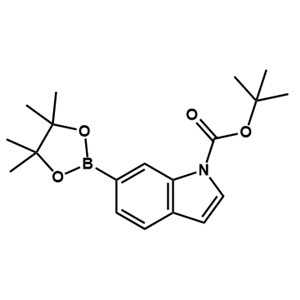 6-(4,4,5,5-四甲基-1,3,2-二氧硼杂环戊烷-2-基)-1H-吲哚-1-甲酸叔丁酯