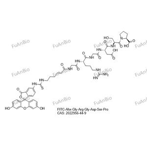 FITC-Ahx-Gly-Arg-Gly-Asp-Ser-Pro,FITC-Ahx-Gly-Arg-Gly-Asp-Ser-Pro