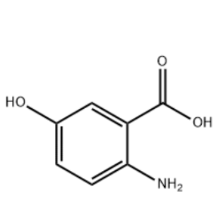 2-氨基-5-羟基苯甲酸,2-amino-5-hydroxybenzoic acid