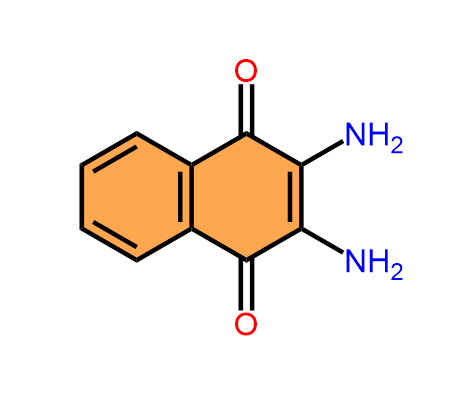 2,3-二氨基萘-1,4-二酮,1,4-Naphthalenedione, 2,3-diamino-