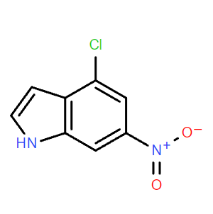 4-氯-6-硝基-1H-吲哚,4-Chloro-6-nitro-1H-indole