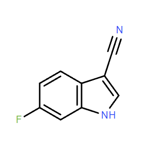 6-氟-1H-吲哚-3-甲腈,6-Fluoro-1H-indole-3-carbonitrile