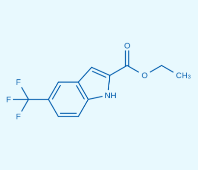 5-(三氟甲基)吲哚-2-羧酸乙酯,Ethyl 5-(trifluoromethyl)indole-2-carboxylate