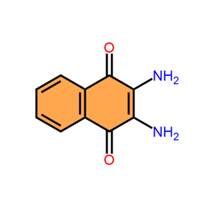 2,3-二氨基萘-1,4-二酮,1,4-Naphthalenedione, 2,3-diamino-