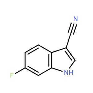 6-氟-1H-吲哚-3-甲腈,6-Fluoro-1H-indole-3-carbonitrile