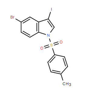 5-溴-3-碘-1-对甲苯磺酰基-1H-吲哚