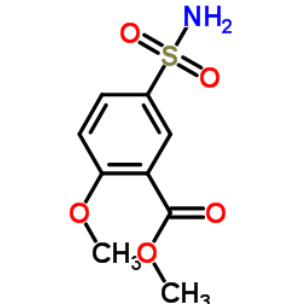 2-甲氧基-5-磺酰胺苯甲酸甲酯,Methyl 2-methoxy-5-sulfamoylbenzoate