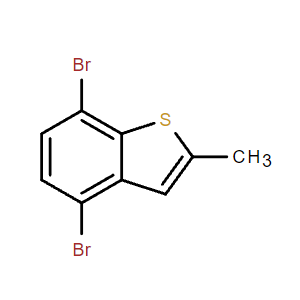 4,7-二溴-2-甲基苯并[b]噻吩,4,7-dibromo-2-methylbenzo[b]thiophene