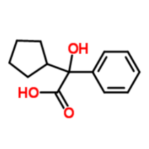 2-环戊基-2-羟基苯乙酸,2-Cyclopentyl-2-hydroxy-2-phenylacetic Acid