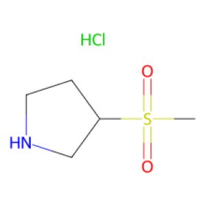 3-甲磺酰吡咯烷盐酸盐,3-methanesulfonylpyrrolidine hydrochloride