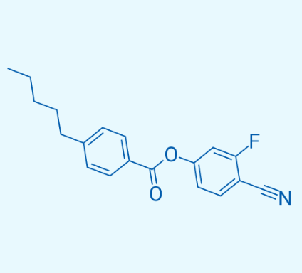 4-正戊基苯甲酸-3-氟-4-氰基苯酯,4-Cyano-3-fluorophenyl 4-pentylbenzoate