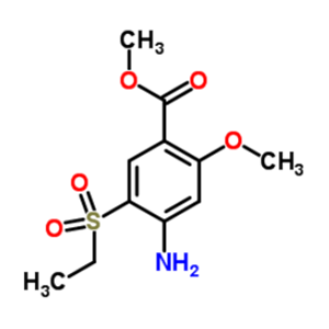 4-氨基-2-甲氧基-5-乙基磺酰基苯甲酸甲酯；80036-89-1