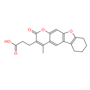 3-(4-甲基-2-氧代-6,7,8,9-四氢-2H-[1]苯并呋喃[3,2-G]苯并吡喃-3-基)丙酸