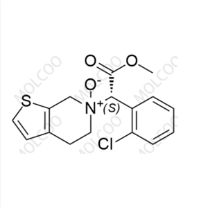 S-氯吡格雷氮氧化物杂质43,S-Clopidogrel N-Oxide Impurity 43; 5-((S)-1-(2-chlorophenyl)-2-methoxy-2-oxoethyl)-4,5,6,7-tetrahydrothieno[3,2-c]pyridine 5-oxide