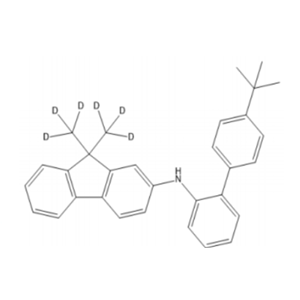 N-（4'-（叔丁基）-[1,1'-联苯]-2- 基）-9,9-双（甲基-d3）-9H-芴-2-胺