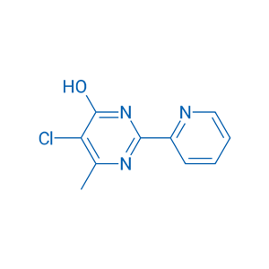 5-Chloro-6-methyl-2-(pyridin-2-yl)pyrimidin-4-ol,5-Chloro-6-methyl-2-(pyridin-2-yl)pyrimidin-4-ol