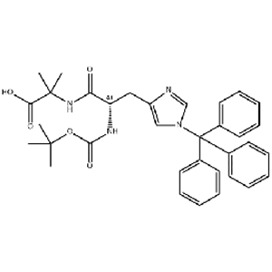 叔丁氧羰基-组氨酸(三苯甲基)-Α-氨基异丁酸-谷氨酸(叔丁酯)-甘氨酸（司美格鲁肽四肽）