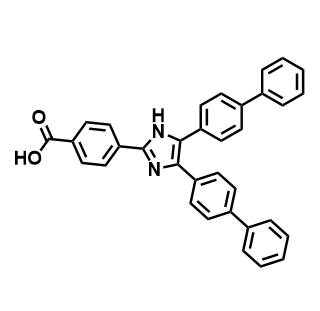 4-(4,5-二([1,1'-联苯]-4-基)-1H-咪唑-2-基)苯甲酸,4-(4,5-Di([1,1'-biphenyl]-4-yl)-1H-imidazol-2-yl)benzoic acid