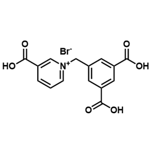 3-羧基-1-(3,5-二羧基苄基)吡啶鎓溴化物,3-carboxy-1-(3,5-dicarboxybenzyl)pyridinium bromide