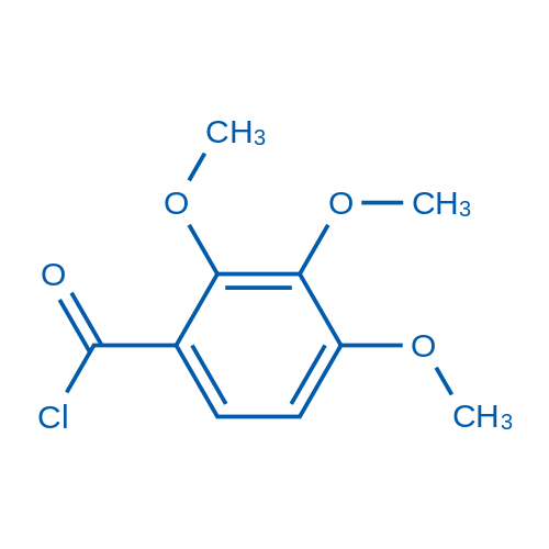 2,3,4-三甲氧基苯甲酰氯,2,3,4-Trimethoxybenzoyl chloride